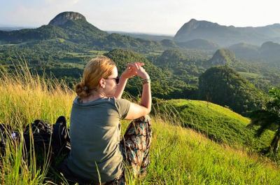 Discover VIÑALES punto panoramico con vista sulla vallata